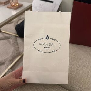 Prada shopping bag